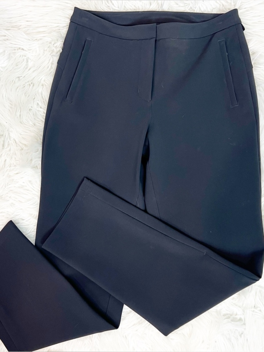 LULULEMON BLACK PONTE KNIT PANTS WOMENS SZ 4/XS